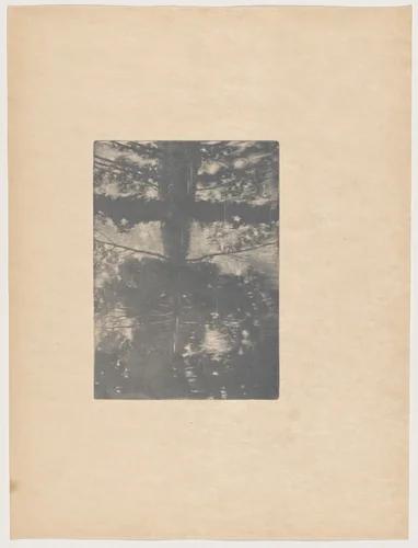 Paysage (Landscape) by Richard Ranft, print, 1895