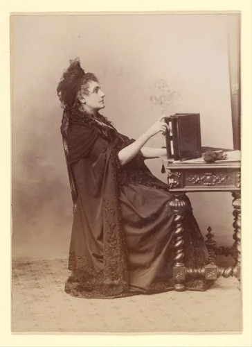 À la Barre by Pierre-Louis Pierson, photograph, 1893