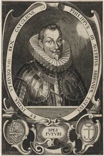 Philip III, King of Spain by Lucas Kilian, print, 1624