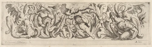 Disegni Varij di Polifilo Zancarli (Friezes) by Polifilo Giancarli, print, 1620-1630