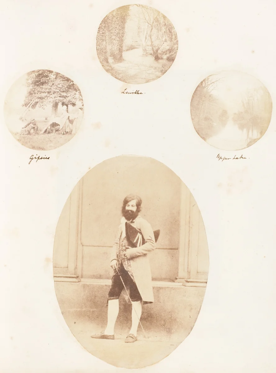 Gipsies; Lewitha; Upper Lake; [Untitled] by John Dillwyn Llewelyn, photograph, 1853-1856