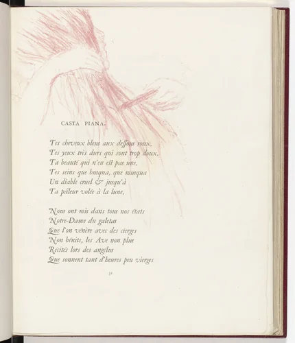 In-text plate (page 31) from Parallèlement (In Parallel) by Pierre Bonnard, illustrated book, 1900