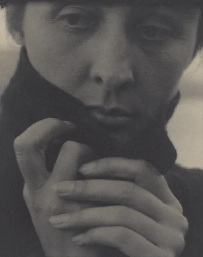 Georgia O'Keeffe by Alfred Stieglitz, photograph, 1918