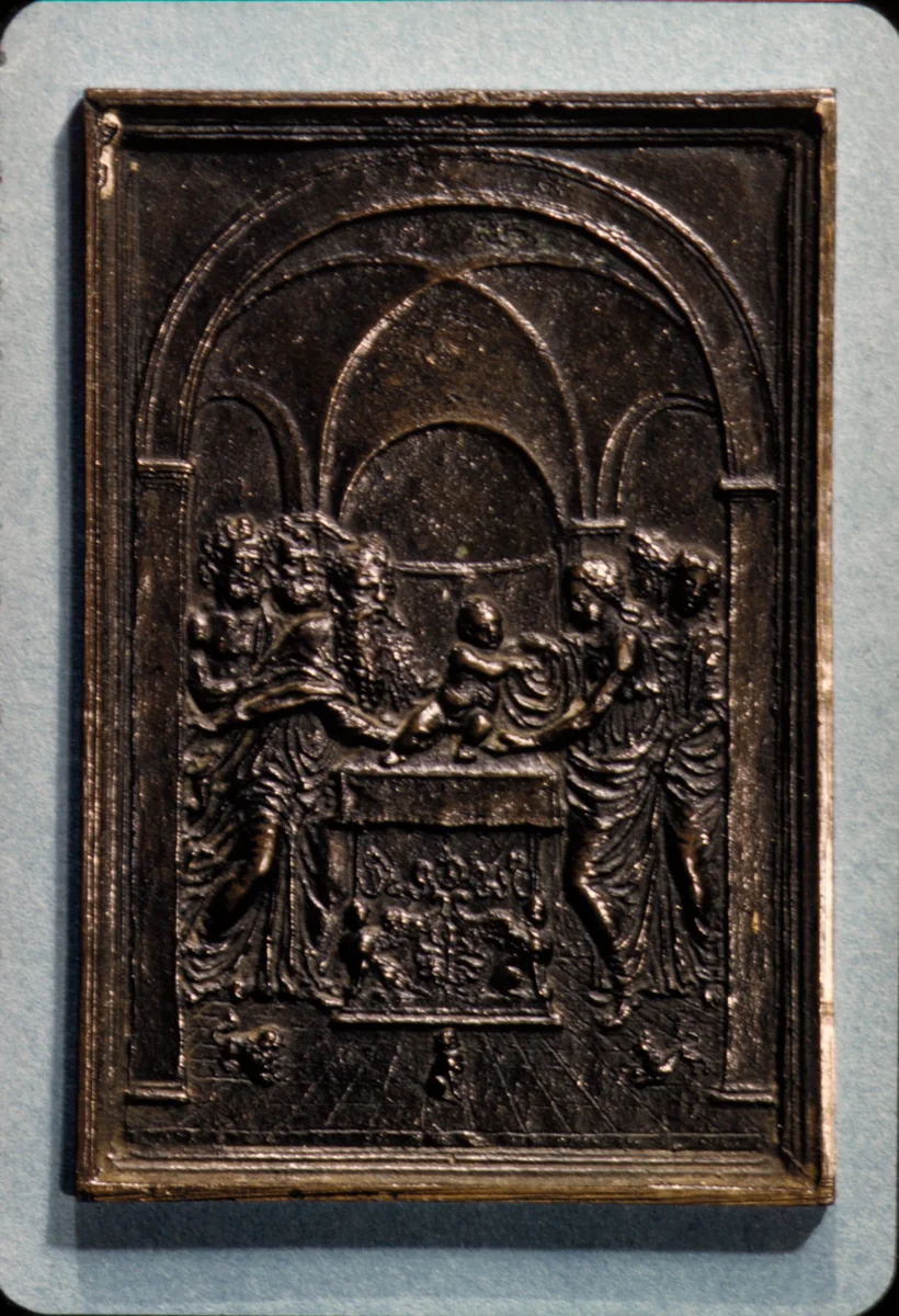 The Presentation in the Temple by Galeazzo Mondella, metalwork, 1485-1515