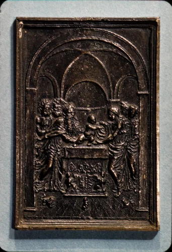 The Presentation in the Temple by Galeazzo Mondella, metalwork, 1485-1515