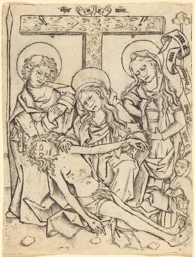 The Lamentation by Netherlandish 15th Century, print, 1470-1480