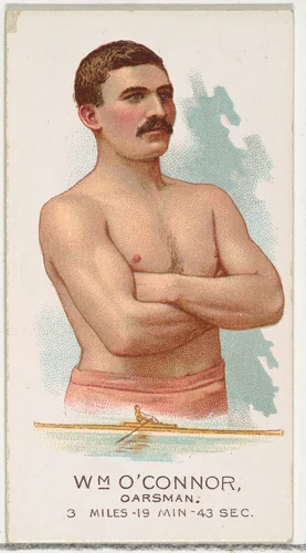 William O'Connor, Oarsman, from World's Champions, Series 2 (N29) for Allen & Ginter Cigarettes by Allen & Ginter, print, 1888