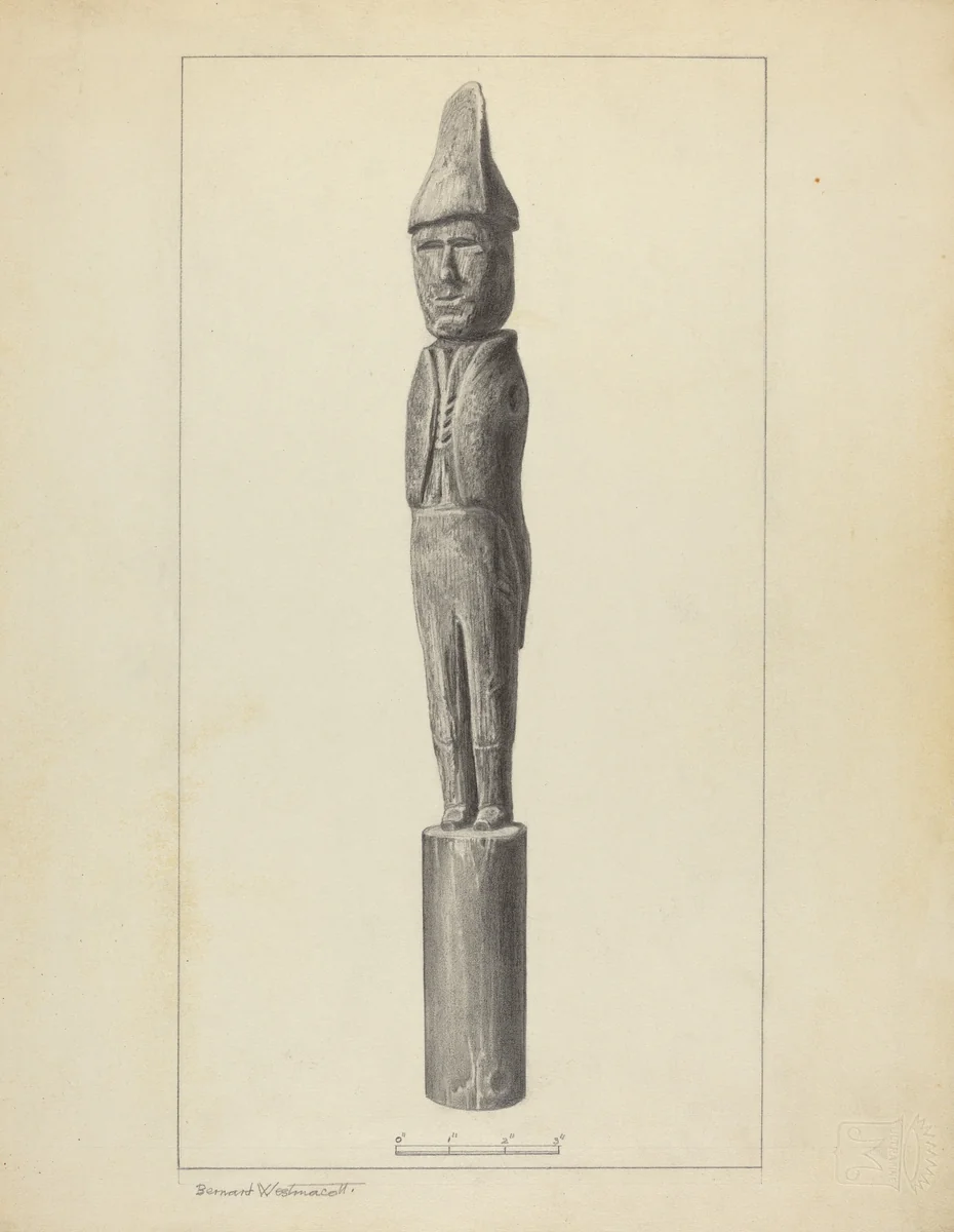 Whirligig by Bernard Westmacott, index of american design, 1937