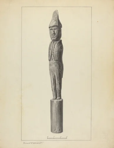 Whirligig by Bernard Westmacott, index of american design, 1937