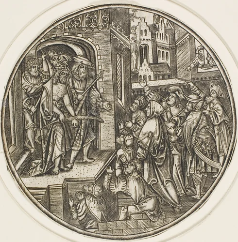 Ecce Homo, from The Passion by Master S, print, 1500-1525