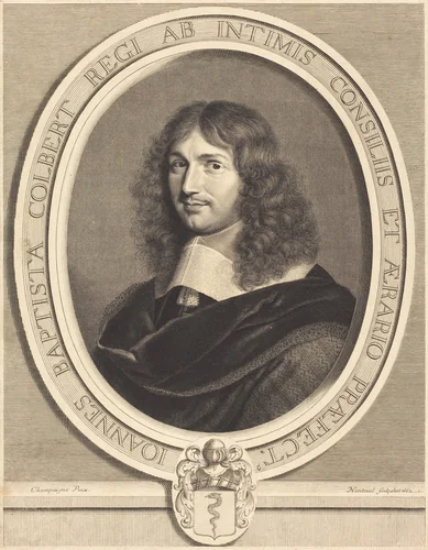 Jean-Baptiste Colbert by Robert Nanteuil
Philippe de Champaigne, print, 1662