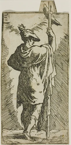 Saint James the Greater by Il Parmigianino, print, 1520-1550