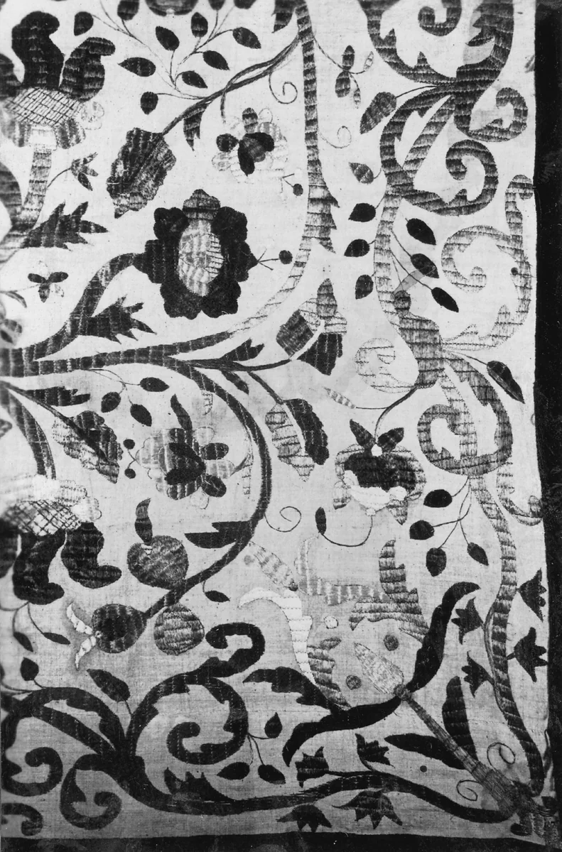 Bedcover by Spain, textile, 1775-1825