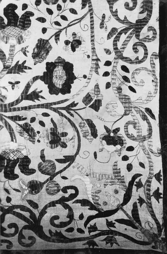 Bedcover by Spain, textile, 1775-1825