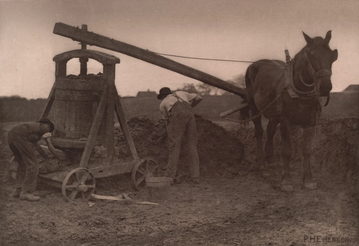 The Clay Mill from Pictures of East Anglian Life (1888) by Peter Henry Emerson, photograph, 1887