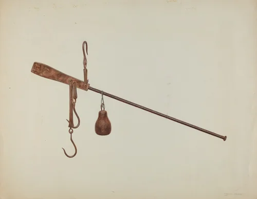 Steel Yard by Frank M. Keane, index of american design, 1939