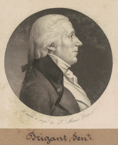 Trigant, Sr. by Charles B. J. Févret de Saint-Mémin, print, 1801