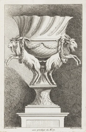 First Book of Vases by Edme Bouchardon, book, 1737