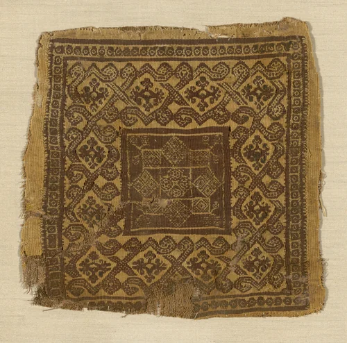 Panel by Coptic Egypt, textile, 201-500