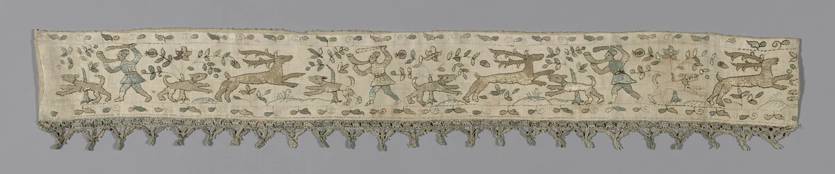 Border by Switzerland or Germany, textile, 1601-1650