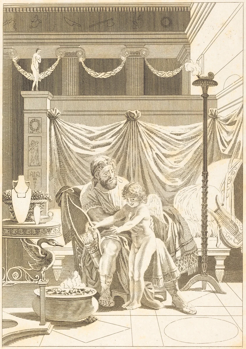 Autre imitation: L'amour mouille by French 18th Century, print, 1700-1799