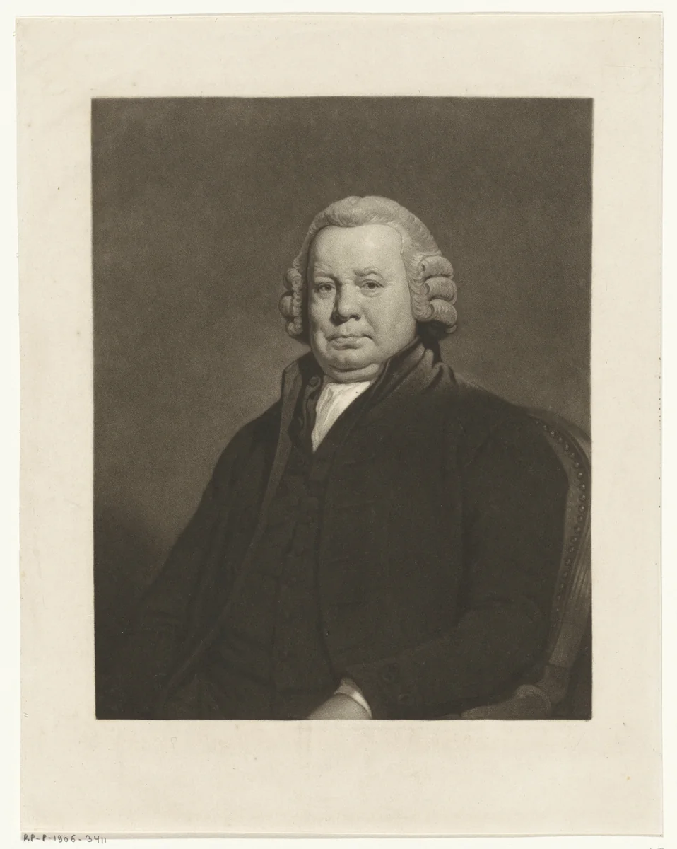 Portret van de dichter Jeronimo de Bosch by Charles Howard Hodges, print, 1788-1837