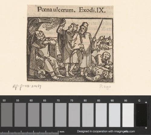 Zesde plaag by anonymous, print, 1530-1533