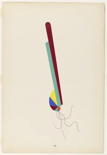 Jeune Fille from Revolving Doors by Man Ray, print, 1926