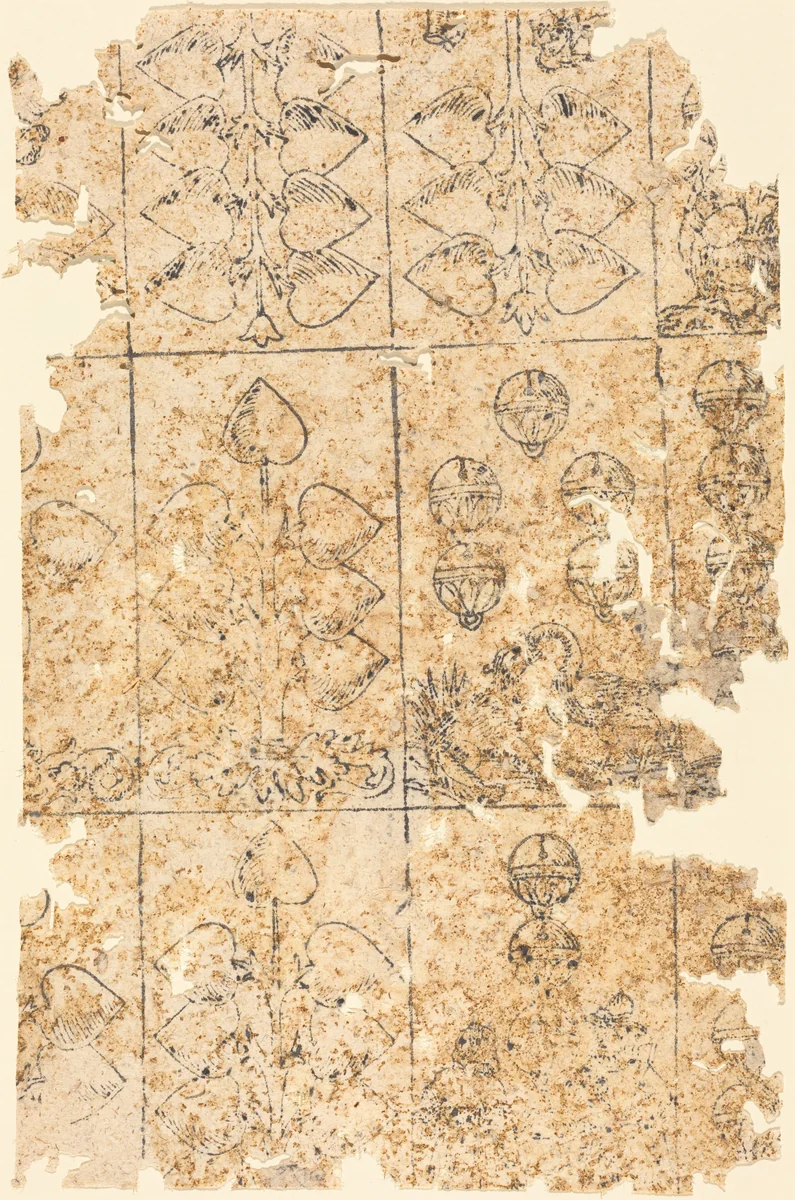 Playing Card by German 16th Century, print, 1500-1599