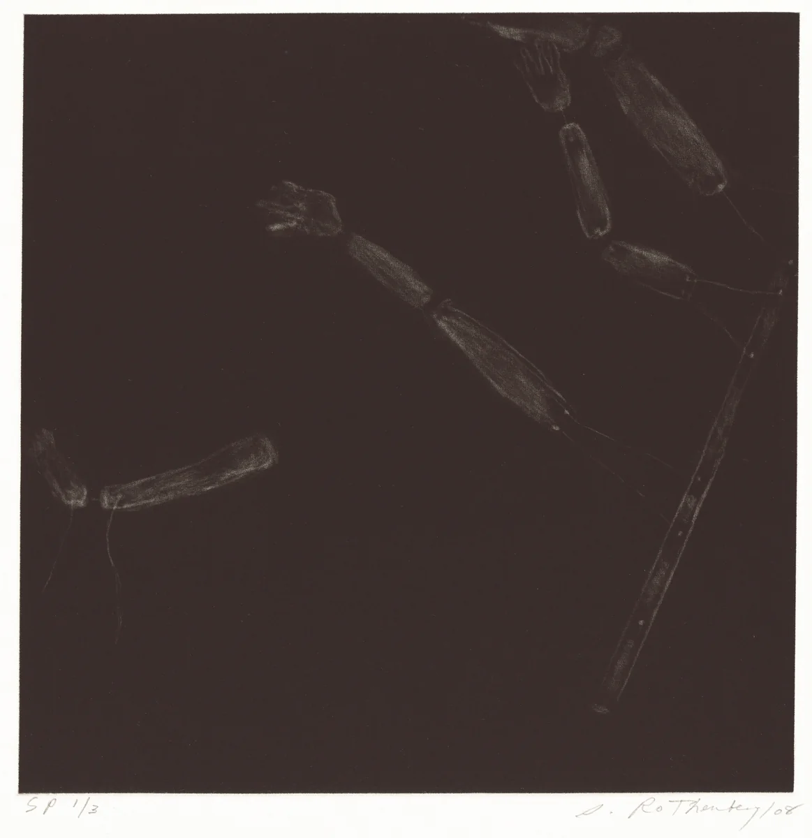 Puppet Series #3 by Susan Rothenberg
Case Hudson
Gemini G.E.L., print, 2008