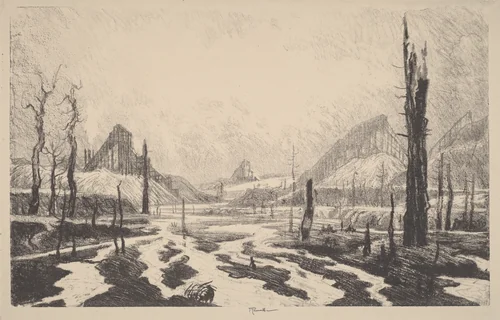 Valley of Desolation by Joseph Pennell, print, 1910