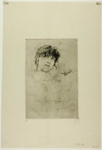 Jennie Gerson by Robert Frederick Blum, print, 1875-1885