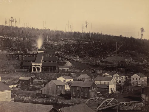 Birdsey Breaker, Archbald, Del. & Hudson Canal Co. by Thomas H. Johnson, photograph, 1858-1868