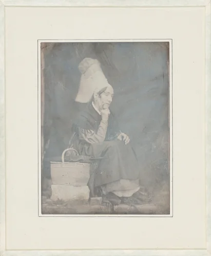 Portrait of a Woman from Lisieux, Argentelle by Louis-Adolphe Humbert de Molard, photograph, 1846