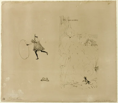 Cover for L'Etoile rouge by Henri de Toulouse-Lautrec, print, 1898