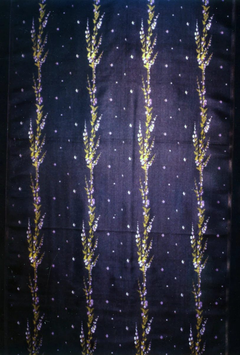 Panel by France, textile, 1875-1900