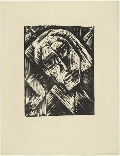 Prophet from the periodical Kündung, vol. 1, no. 1 (January 1921) by Gerhard von Ruckteschell, periodical, 1921