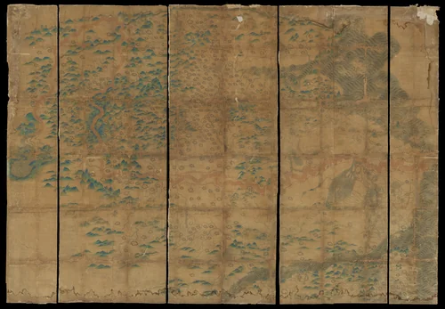Map of China by Unidentified Artist, painting, 1368-1644