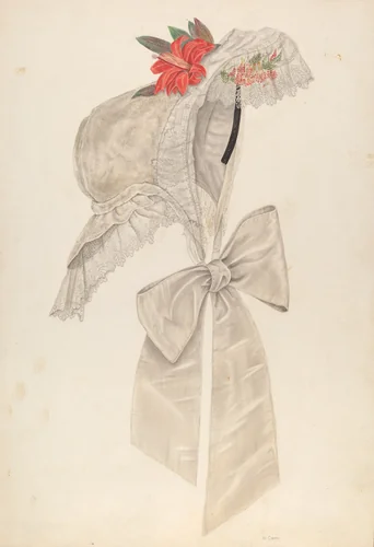 Bonnet by Nancy Crimi, index of american design, 1940