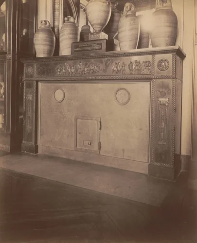 Louvre (cheminée) by Eugène Atget, photograph, 1908