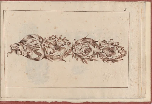 Joaillerie: Album of Jewelry Designs, Page 8 by anonymous, book, 1770