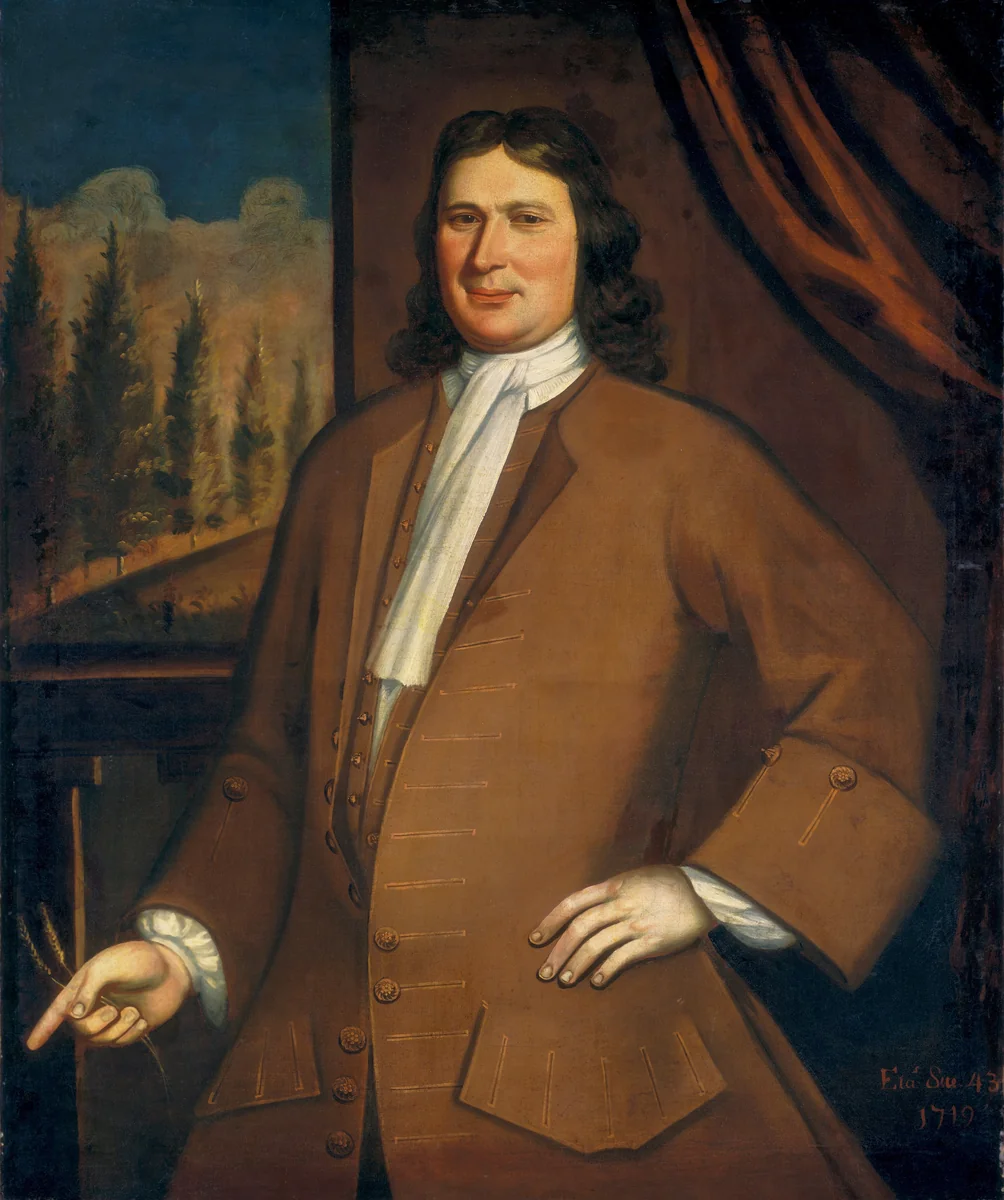 Mr. Van Vechten by Nehemiah Partridge, painting, 1719