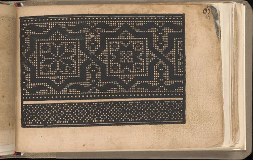 Schön newes Modelbuch (Page 67r) by Sigismundus Latomus, book, 1608