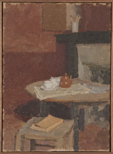 Interior by Gwen John, painting, 1915