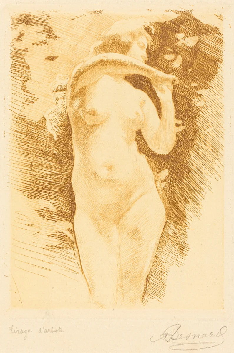 Eve by Albert Besnard, print, 1896