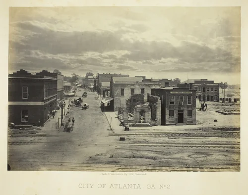 City of Atlanta, GA, No. 2 by George Barnard, photograph, 1866