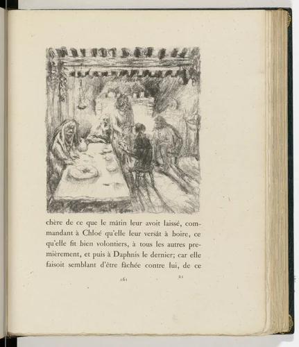 In-text plate (page 161) from Daphnis et Chloé by Pierre Bonnard, illustrated book, 1902