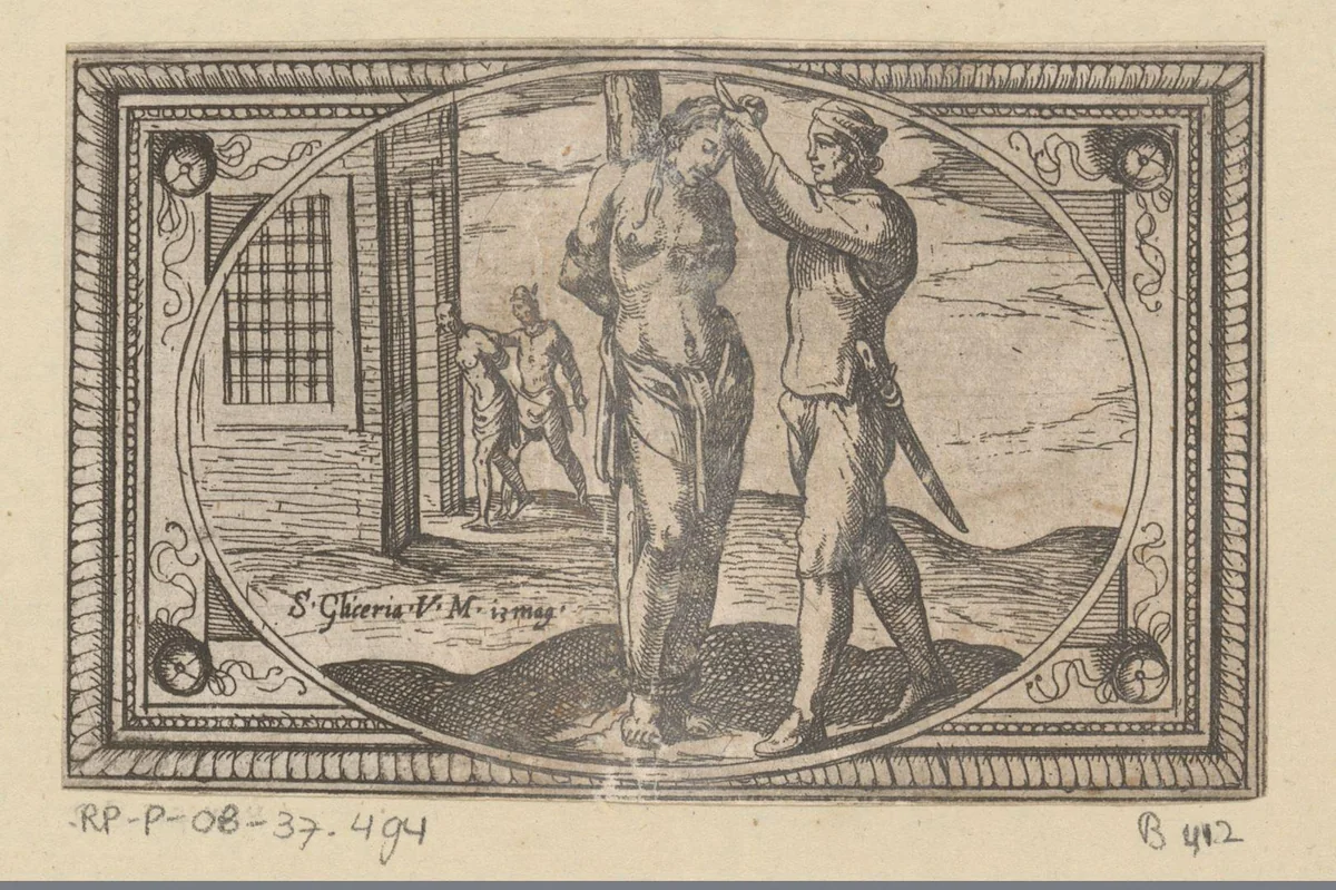 H. Gliceria by Antonio Tempesta, print, 1565-1630