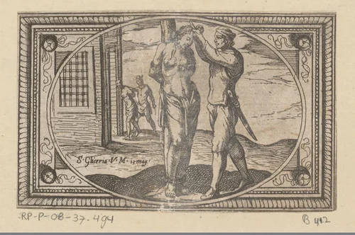 H. Gliceria by Antonio Tempesta, print, 1565-1630