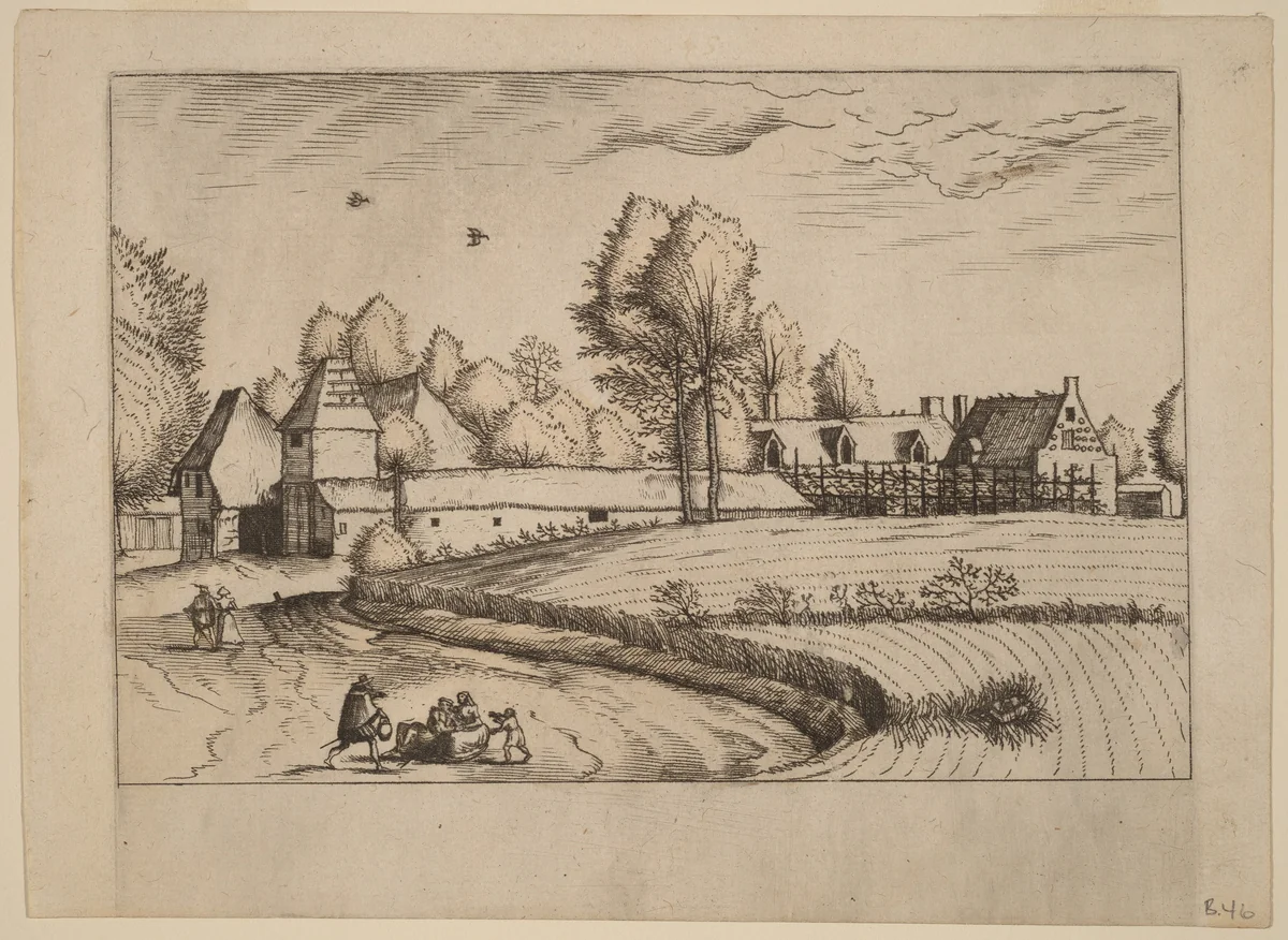 Country Houses by Lucas van Doetechum
Johannes van Doetechum the Elder
Master of the Small Landscapes, print, 1559-1561